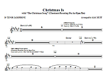 Christmas Is (with The Christmas Song - Chestnuts Roasting On An Open Fire) - Tenor Sax 