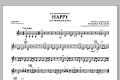 Happy (from Despicable Me 2) - Violin 3 (Viola Treble Clef)