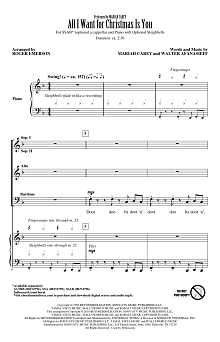 All I Want For Christmas Is You (arr. Roger Emerson) 
