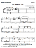 You, You Are God - Keyboard String Reduction