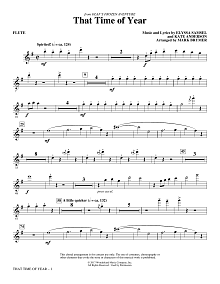 That Time of Year - Flute 
