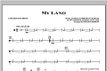 My Land (arr. Roger Emerson) - Bass Drum