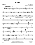 Solar (arr. John Wasson) - Alto Sax 2