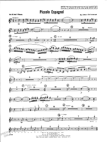 Piccolo Espagnol - Oboe 