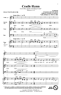 Cradle Hymn (arr. David Chase)