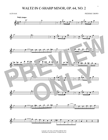 Waltz In C-Sharp Minor, Op. 64, No. 2 