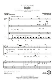 Imagine (arr. Paris Rutherford) 