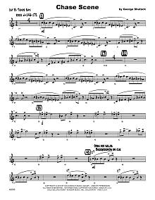 Chase Scene - 1st Tenor Saxophone 