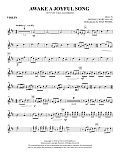 Awake a Joyful Song - Violin