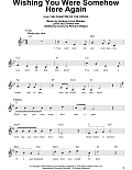 Wishing You Were Somehow Here Again (from The Phantom Of The Opera)