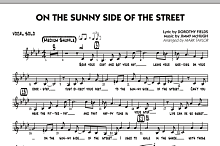 On The Sunny Side Of The Street - Vocal Solo 