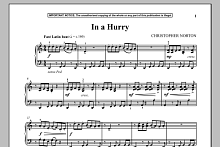 In A Hurry 
