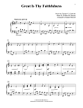 Great Is Thy Faithfulness (arr. Randall Hartsell)