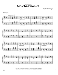 Marche Oriental - Piano Accompaniment