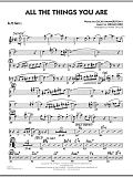 All The Things You Are - Alto Sax 1
