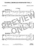 Tuning Chorales for Band, Volume 2 - Bb Clarinet 2