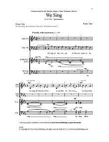 We Sing 