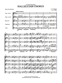 Hallelujah Chorus - Full Score 