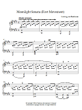 Moonlight Sonata, First Movement, Op. 27, No. 2