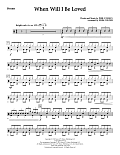 When Will I Be Loved (arr. Erik Foster) - Drums