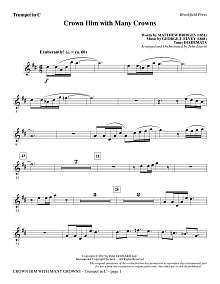 Crown Him with Many Crowns - Trumpet in C 