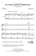 We Need A Little Christmas (from Mame) (arr. Mark Hayes)