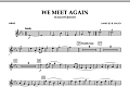 We Meet Again - Oboe
