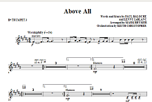 Above All - Bb Trumpet 3 