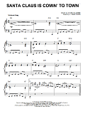Santa Claus Is Comin' To Town [Jazz version] (arr. Brent Edstrom)