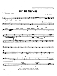 Duet For Tom Toms - Percussion 2 