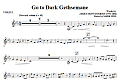 Go To Dark Gethsemane - Violin 1