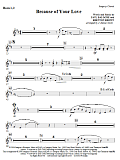 Because Of Your Love - Horn 1 & 2