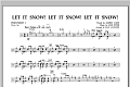 Let It Snow! Let It Snow! Let It Snow! - Percussion 1
