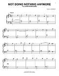Not Doing Nothing Anymore (from Christopher Robin)