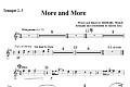 More And More - Bb Trumpet 2,3
