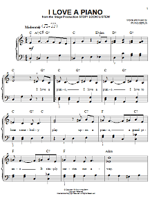 I Love A Piano 