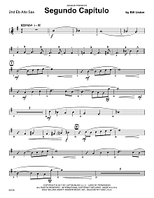 Segundo Capitulo - 2nd Eb Alto Saxophone 