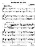 Living for the City - Piano
