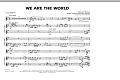 We Are The World - 1st Bb Trumpet