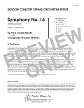 Symphony No. 16 (First Movement) - Full Score