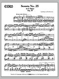 Sonata No. 25 In G Major, Op. 79