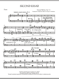Second Essay - Piano