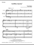 God Bless America - Percussion