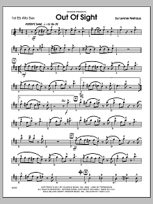 Out Of Sight - Alto Sax 1 