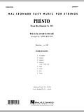 Presto (from Divertimento, K.113) - Full Score