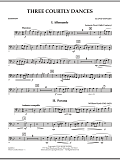 Three Courtly Dances - Bassoon