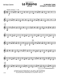 La Paloma (The Dove) - Bb Bass Clarinet