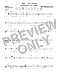 I Ain't Got Nobody (And Nobody Cares For Me) (from The Daily Ukulele) (arr. Liz and Jim Beloff)