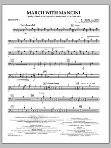 March With Mancini - Trombone 1 