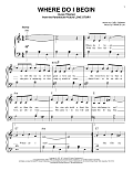 Where Do I Begin (Love Theme)